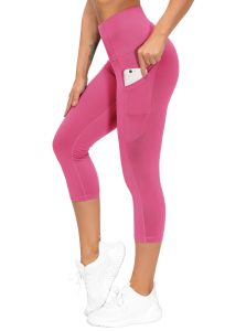 High Waist Yoga Pants with Pockets – Tummy Control for Women