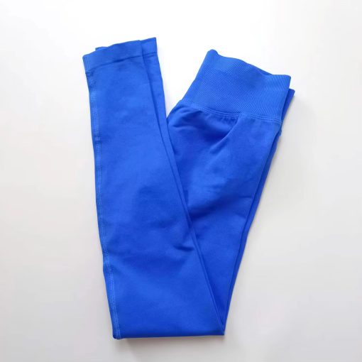Seamless Sports Leggings – Tummy Control, Scrunch Butt, Squat Proof, Low-Impact Yoga & Workout Tights for Women