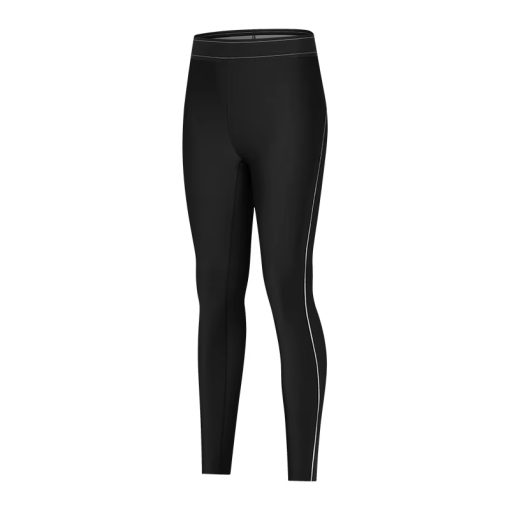 Cloud Sense Contrast Sports Leggings – High Elastic, Slim Fit, Yoga & Fitness Pants for Women