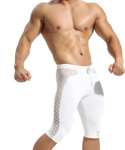 Trendoran Men’s Compression Shorts – Athletic Fit for Running, Gym, Basketball, Yoga & Workout Training