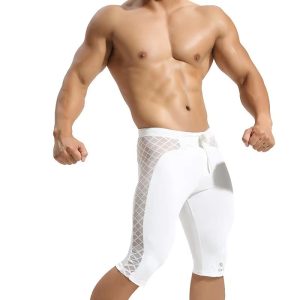 Trendoran Men’s Compression Shorts – Athletic Fit for Running, Gym, Basketball, Yoga & Workout Training